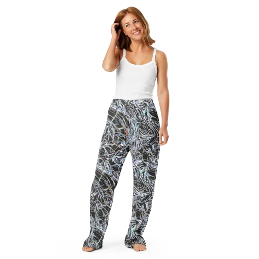 Chrome Tangle on a Women's Pajama Pants