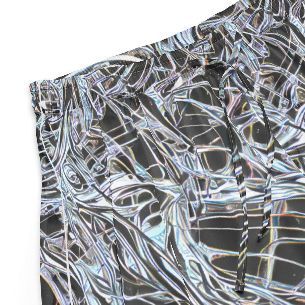 Chrome Tangle on Women's Pajama Shorts — Product details