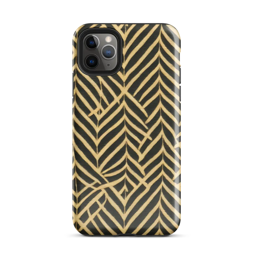 Gilded Geometry on Tough Case for iPhone® — Front