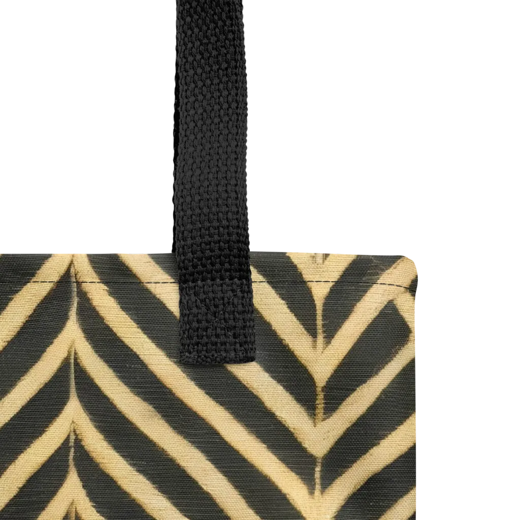 Gilded Geometry on Tote Bag — Product details