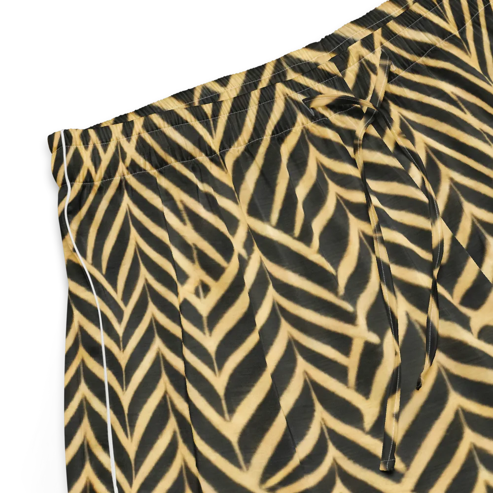 Gilded Geometry on Women's Pajama Shorts — Product details