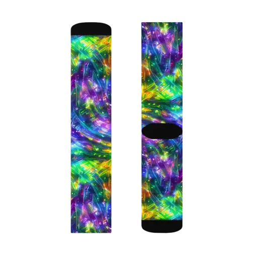 Jewelstorm Ribbons on a Socks