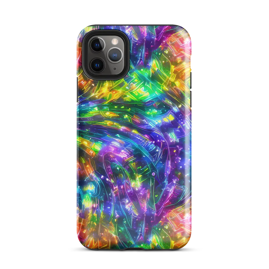 Jewelstorm Ribbons on Tough Case for iPhone® — Front