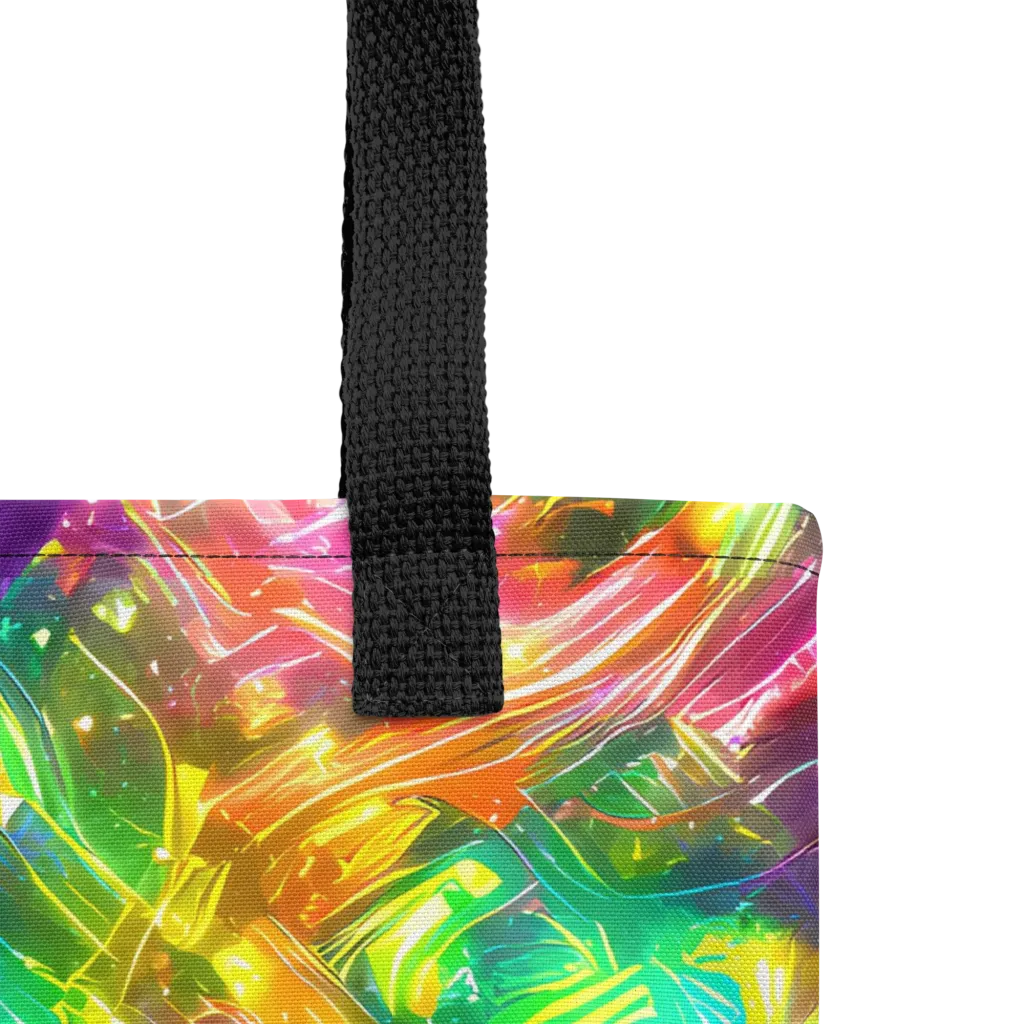 Jewelstorm Ribbons on Tote Bag — Product details