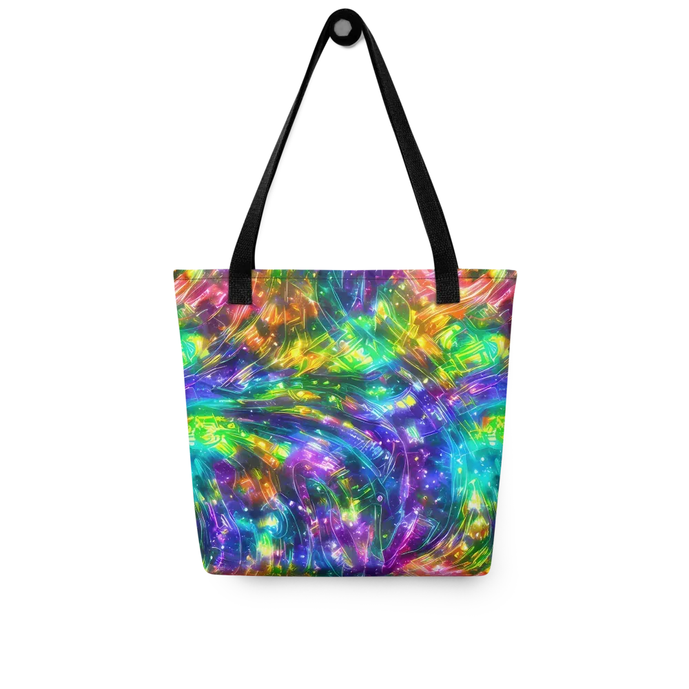 Jewelstorm Ribbons on Tote Bag — Front