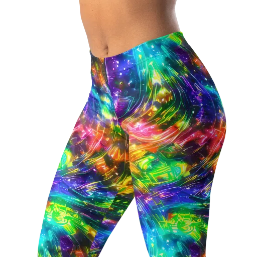 Jewelstorm Ribbons on a Leggings