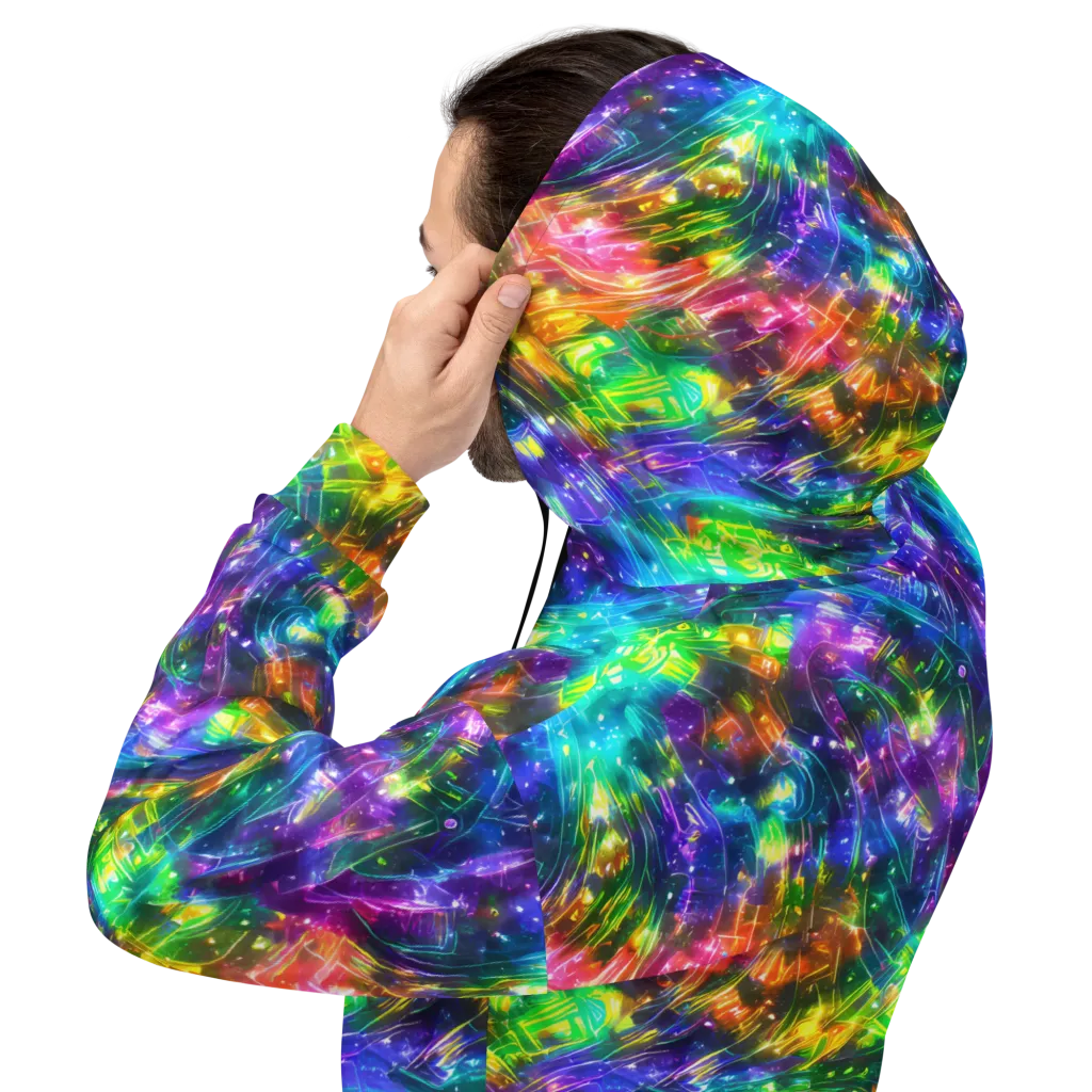 Jewelstorm Ribbons on Hoodie — Back
