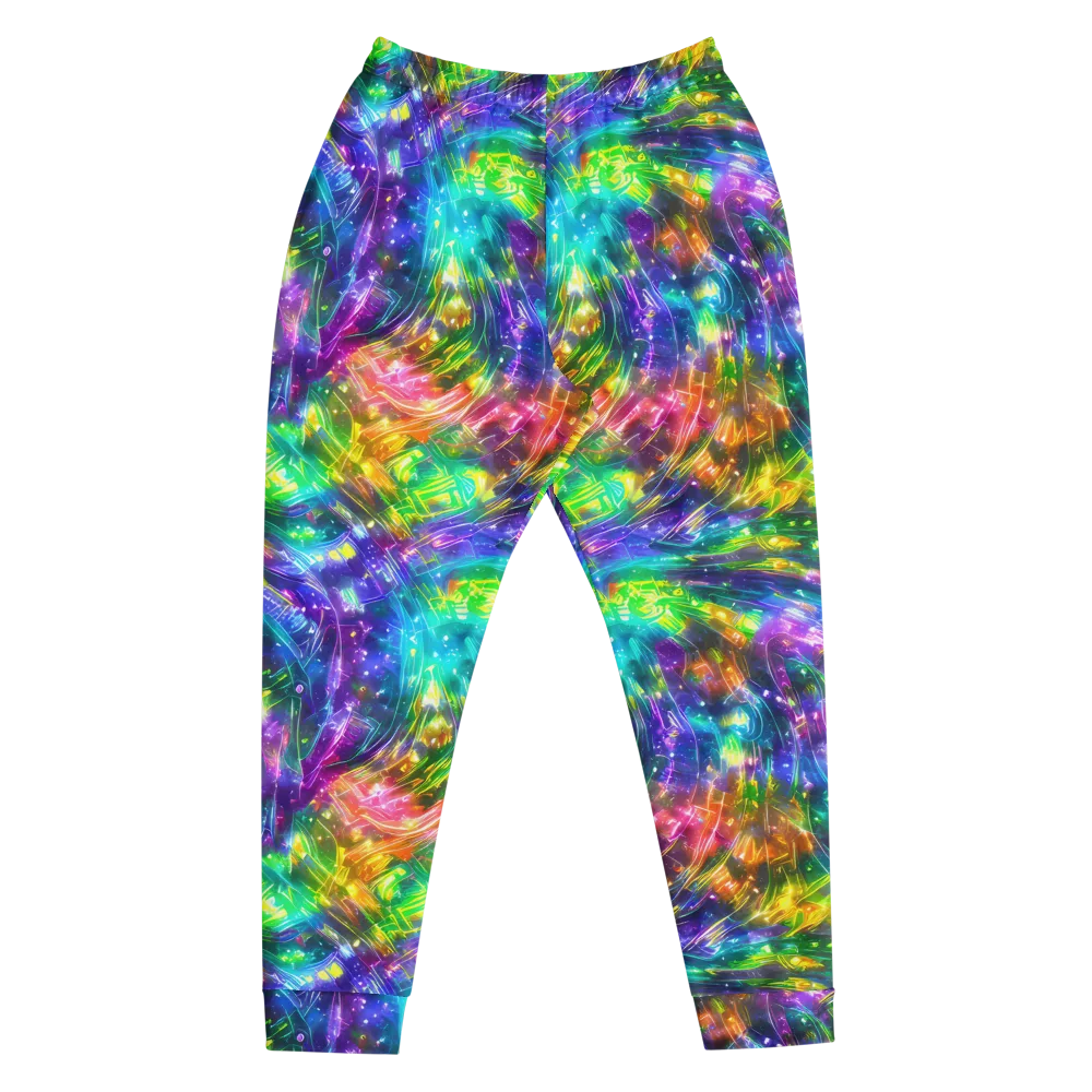 Jewelstorm Ribbons on Men's Joggers — Front