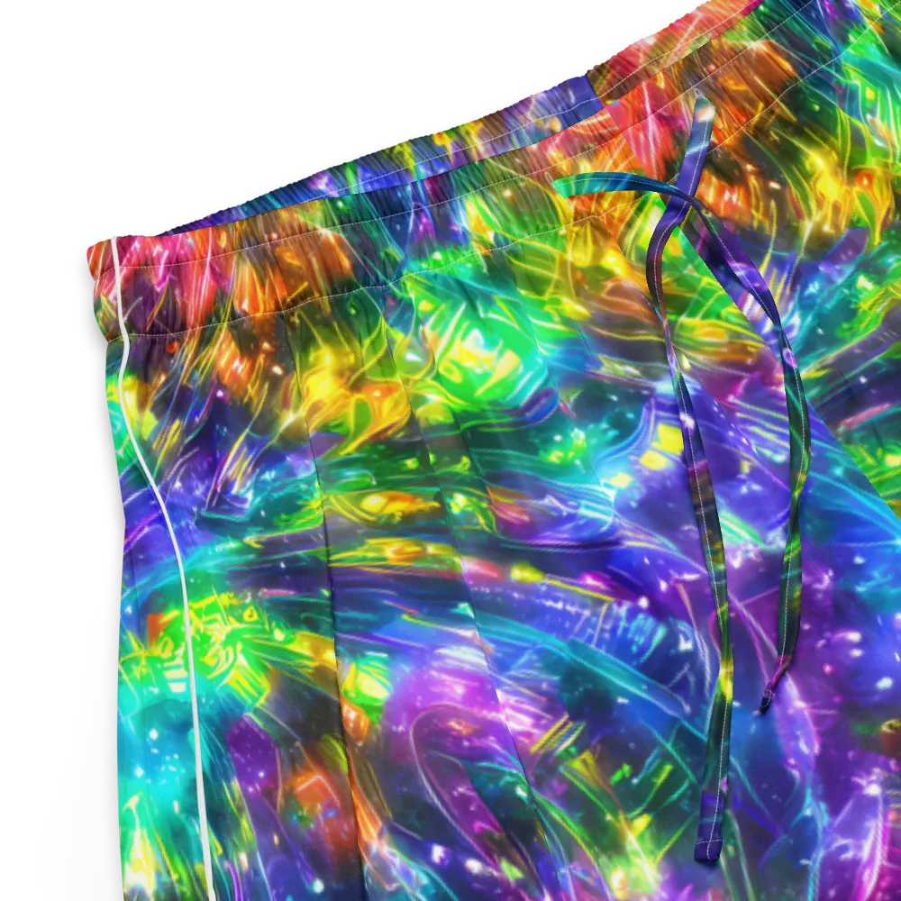 Jewelstorm Ribbons on Women's Pajama Shorts — Product details