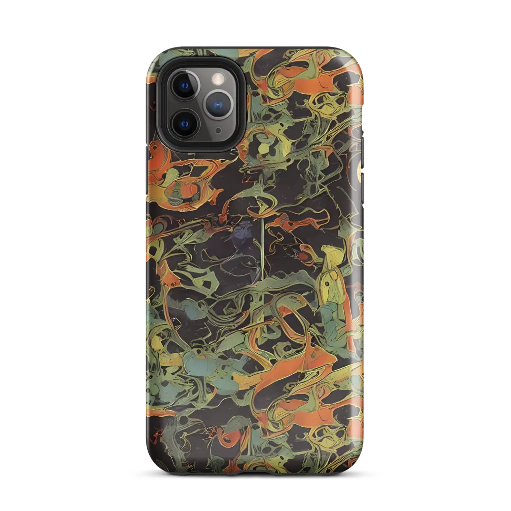 Ember Tangle on Tough Case for iPhone® — Front