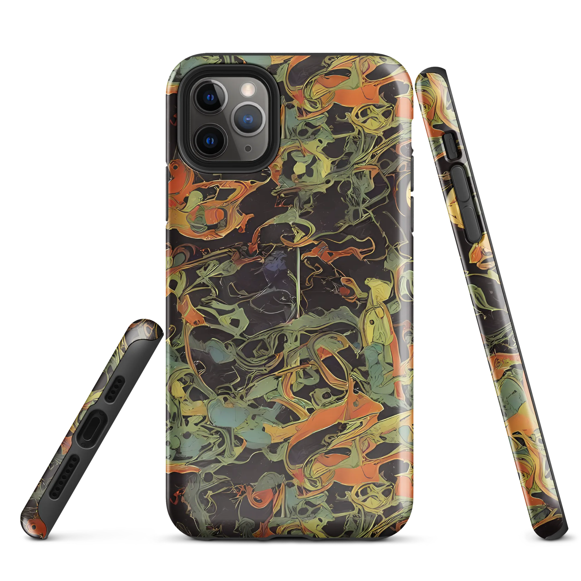 Ember Tangle on Tough Case for iPhone® — Front