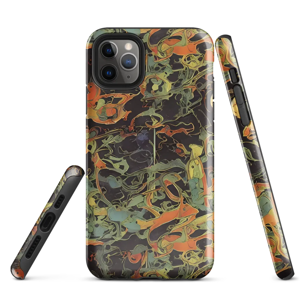 Ember Tangle on Tough Case for iPhone® — Front