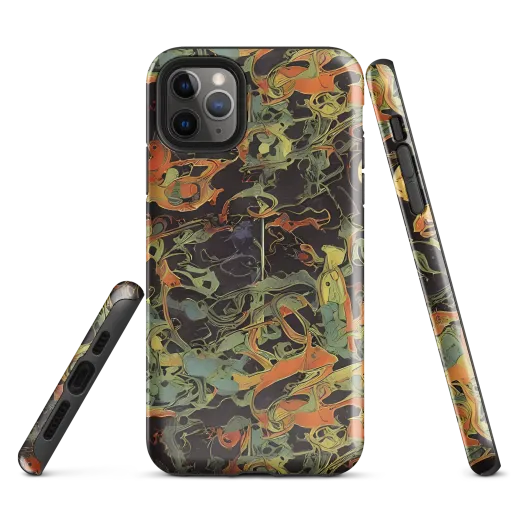 Ember Tangle on a Tough Case for iPhone®