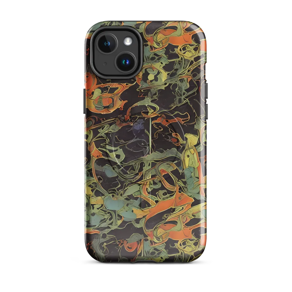 Ember Tangle on MagSafe Tough Case for iPhone® — Front