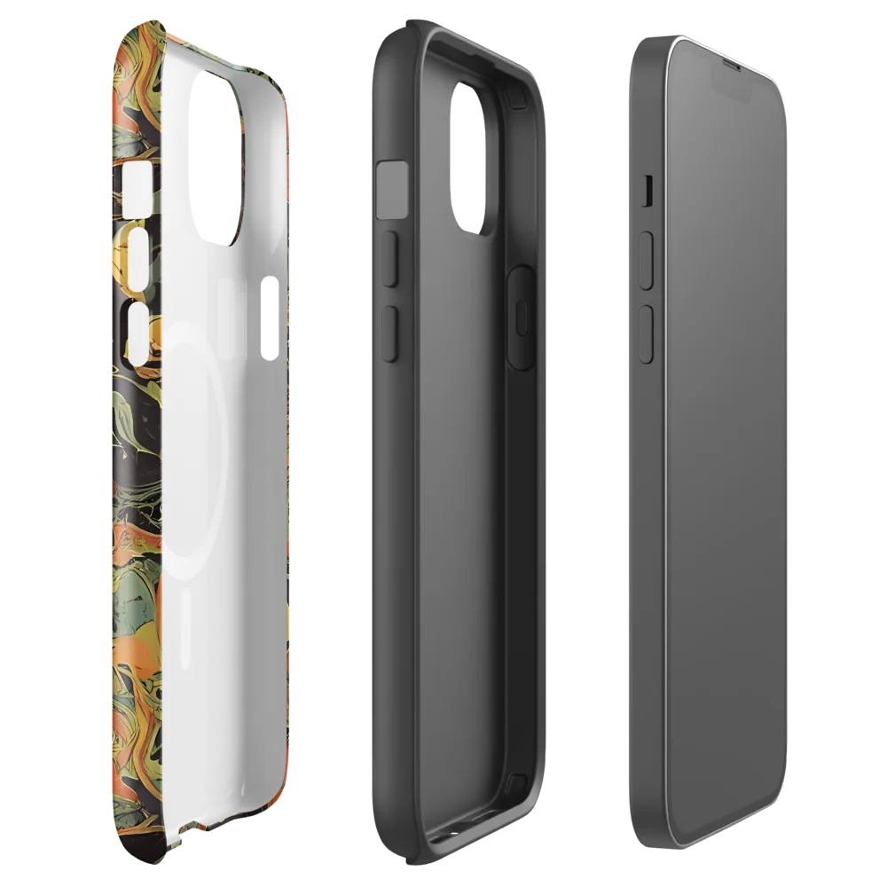 Ember Tangle on MagSafe Tough Case for iPhone® — Front