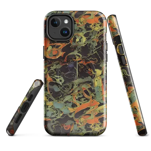 Ember Tangle on a MagSafe Tough Case for iPhone®