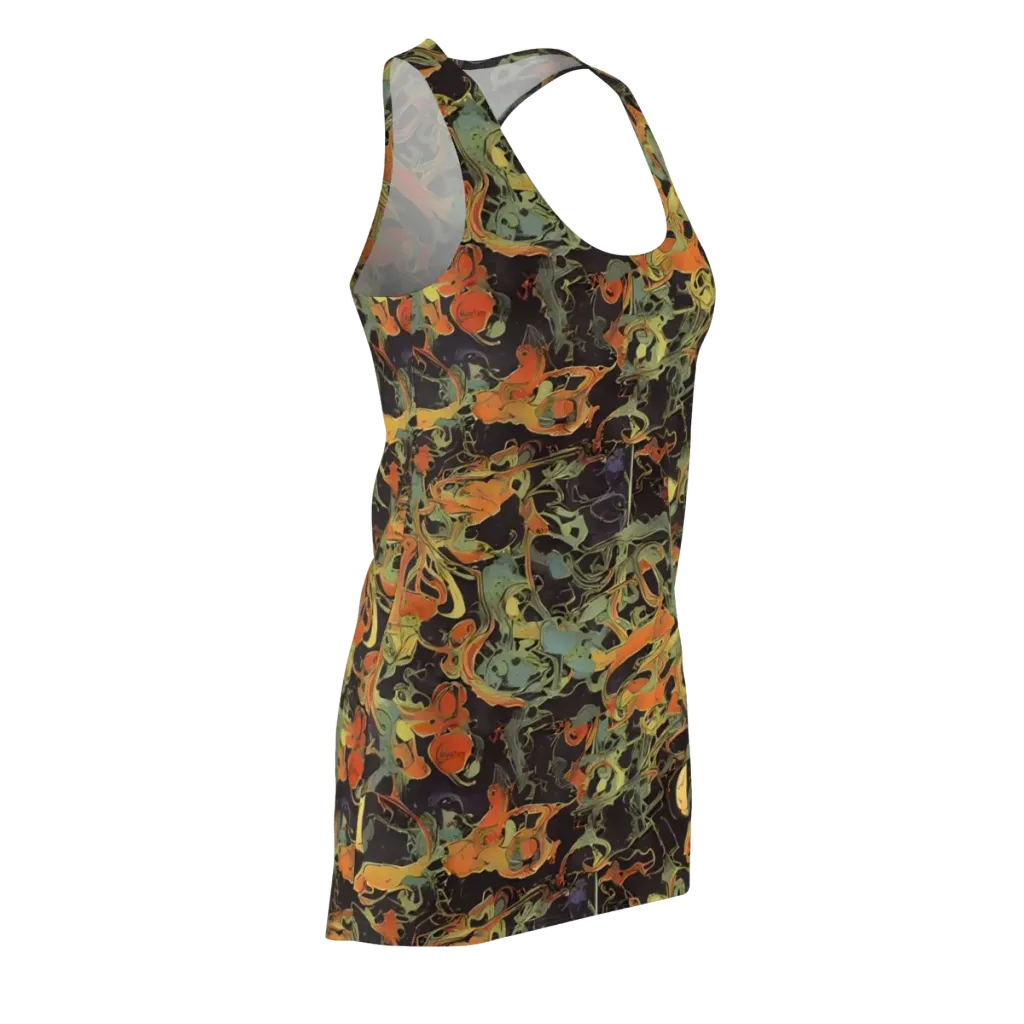 Ember Tangle on Racerback Dress — Front Side
