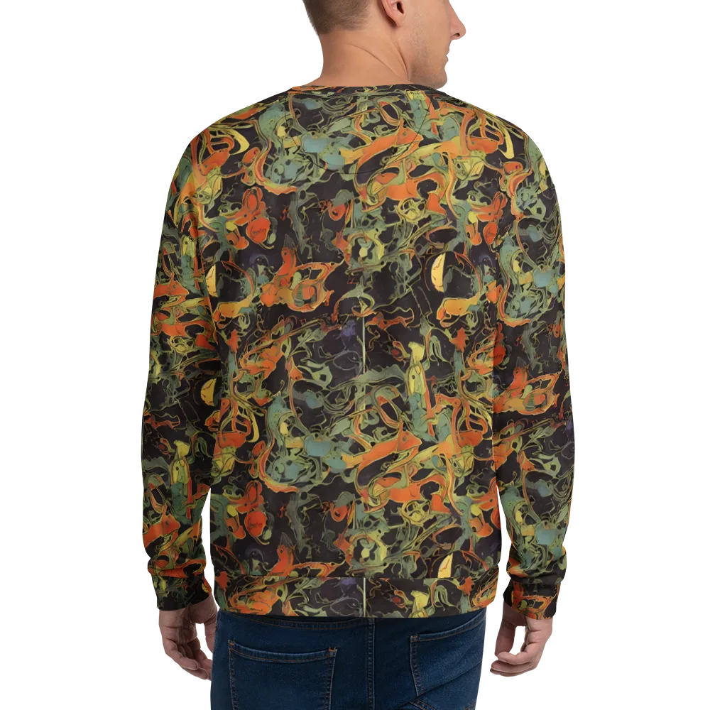 Ember Tangle on Sweatshirt — Back