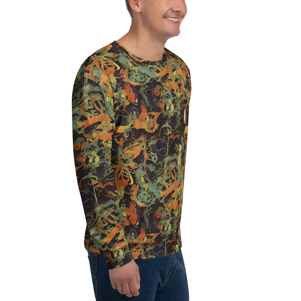 Ember Tangle on Sweatshirt — Right Front