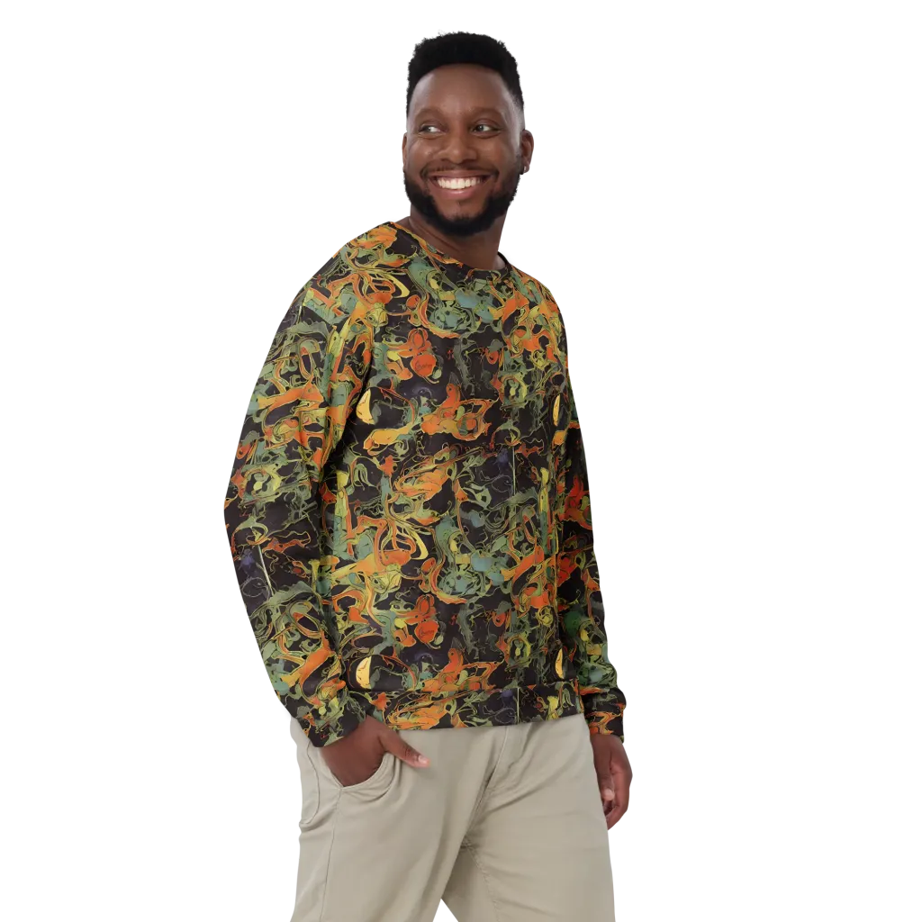 Ember Tangle on Sweatshirt — Front