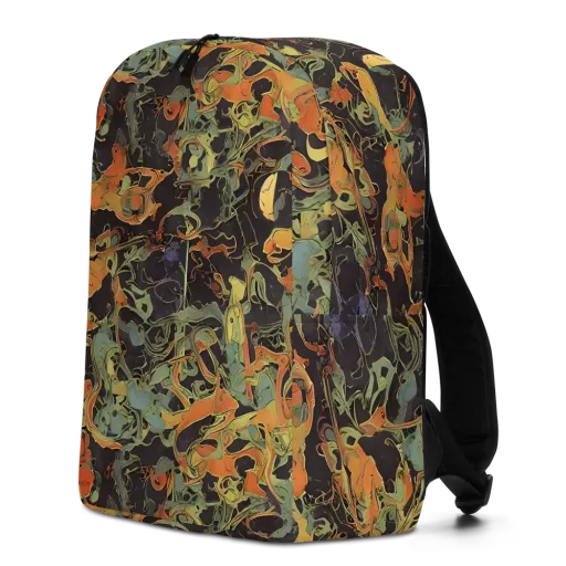 Ember Tangle on a Minimalist Backpack