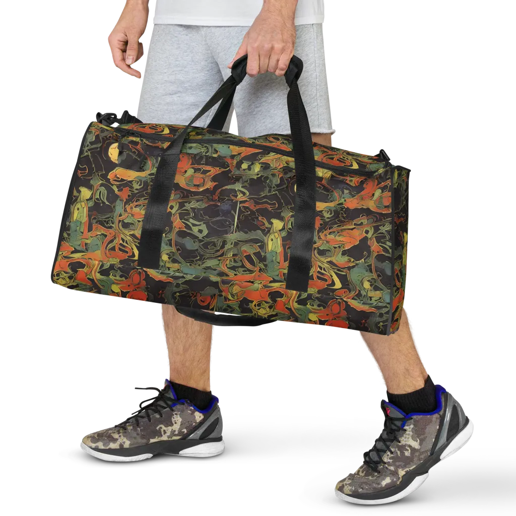 Ember Tangle on Duffle Bag — Front