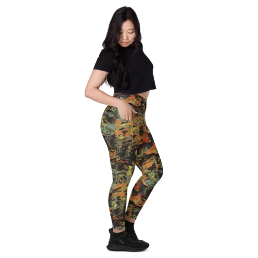 Ember Tangle on a Leggings with Pockets