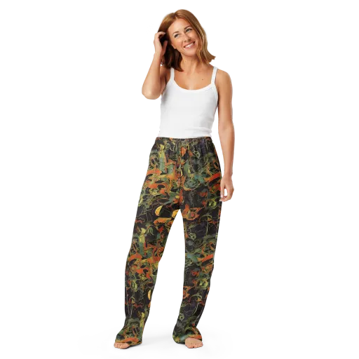Ember Tangle on a Women's Pajama Pants