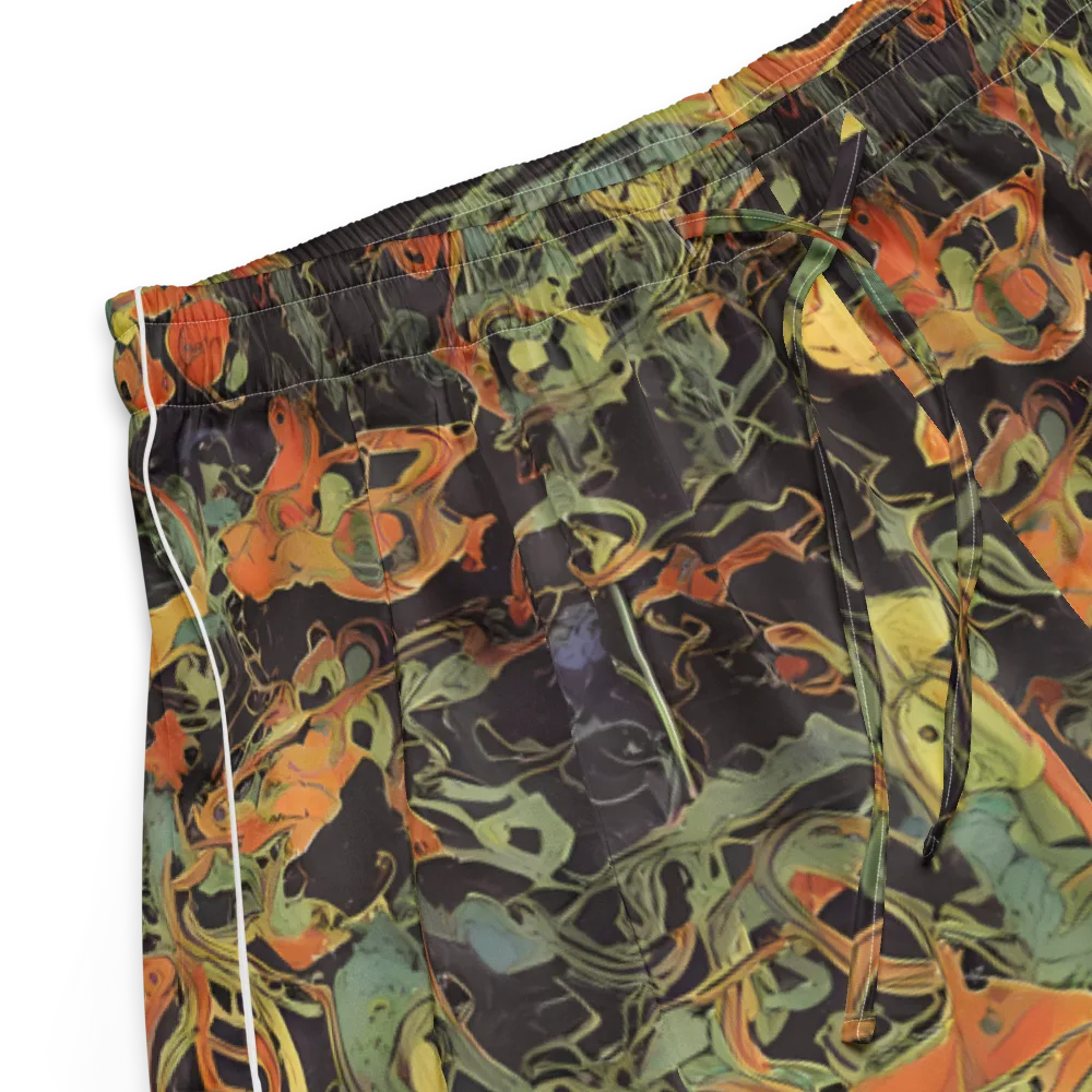 Ember Tangle on Women's Pajama Shorts — Product details