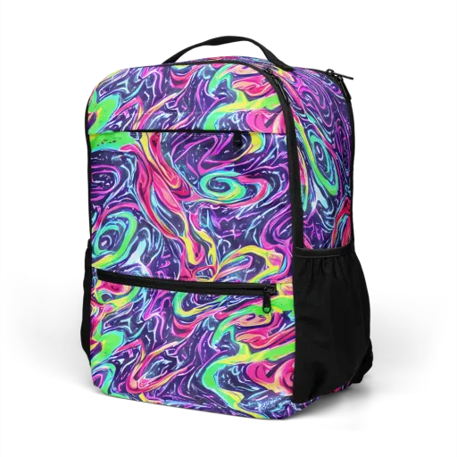 The Color Spiral on a Utility Backpack