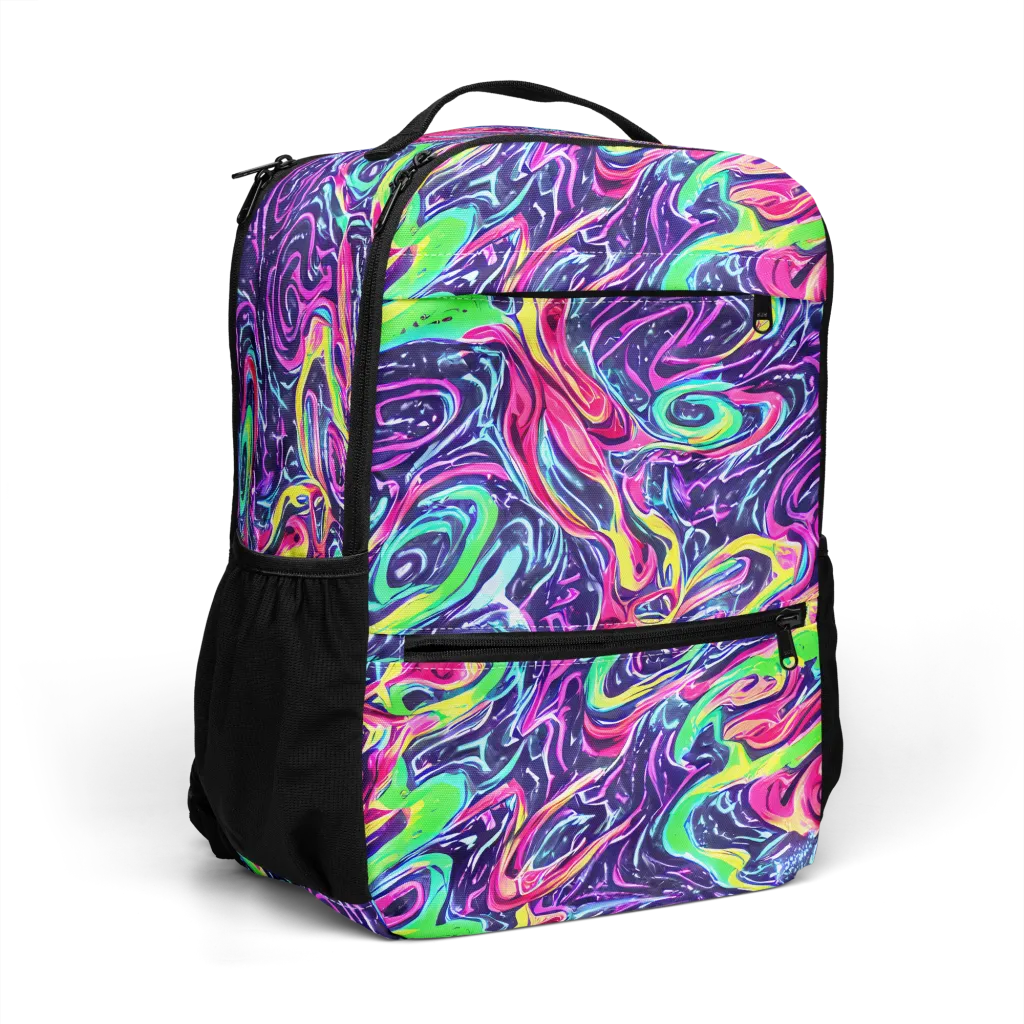 The Color Spiral on Utility Backpack — Right Front