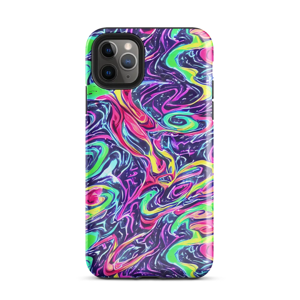 The Color Spiral on Tough Case for iPhone® — Front