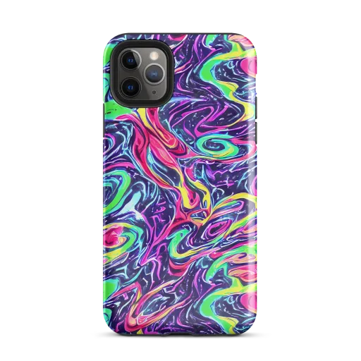 The Color Spiral on a Tough Case for iPhone®