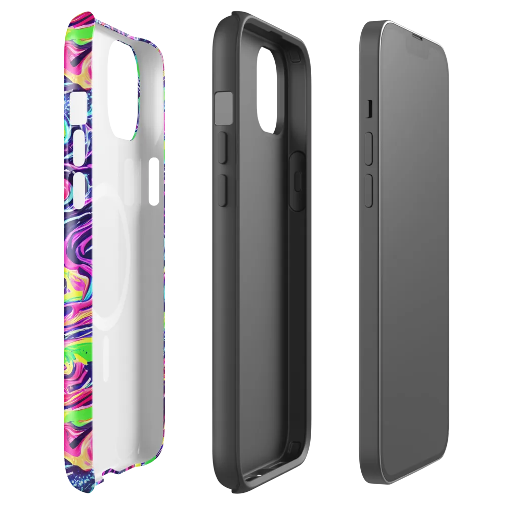The Color Spiral on MagSafe Tough Case for iPhone® — Front