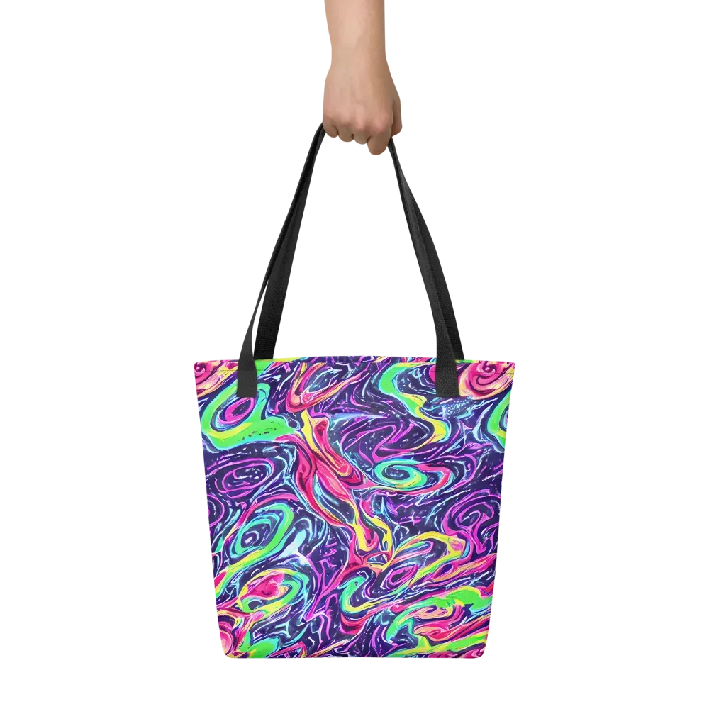 The Color Spiral on Tote Bag — Front