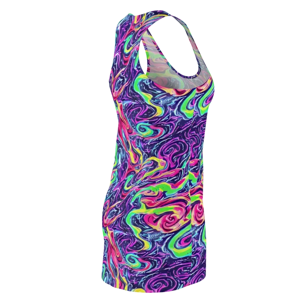 The Color Spiral on Racerback Dress — Back Side