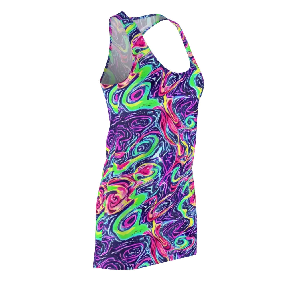 The Color Spiral on Racerback Dress — Front Side