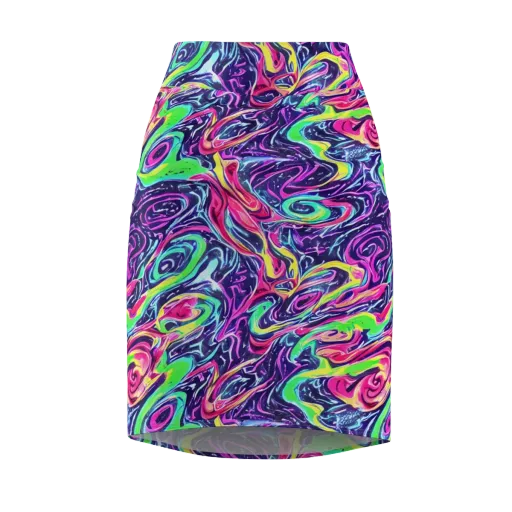 The Color Spiral on a Pencil Skirt
