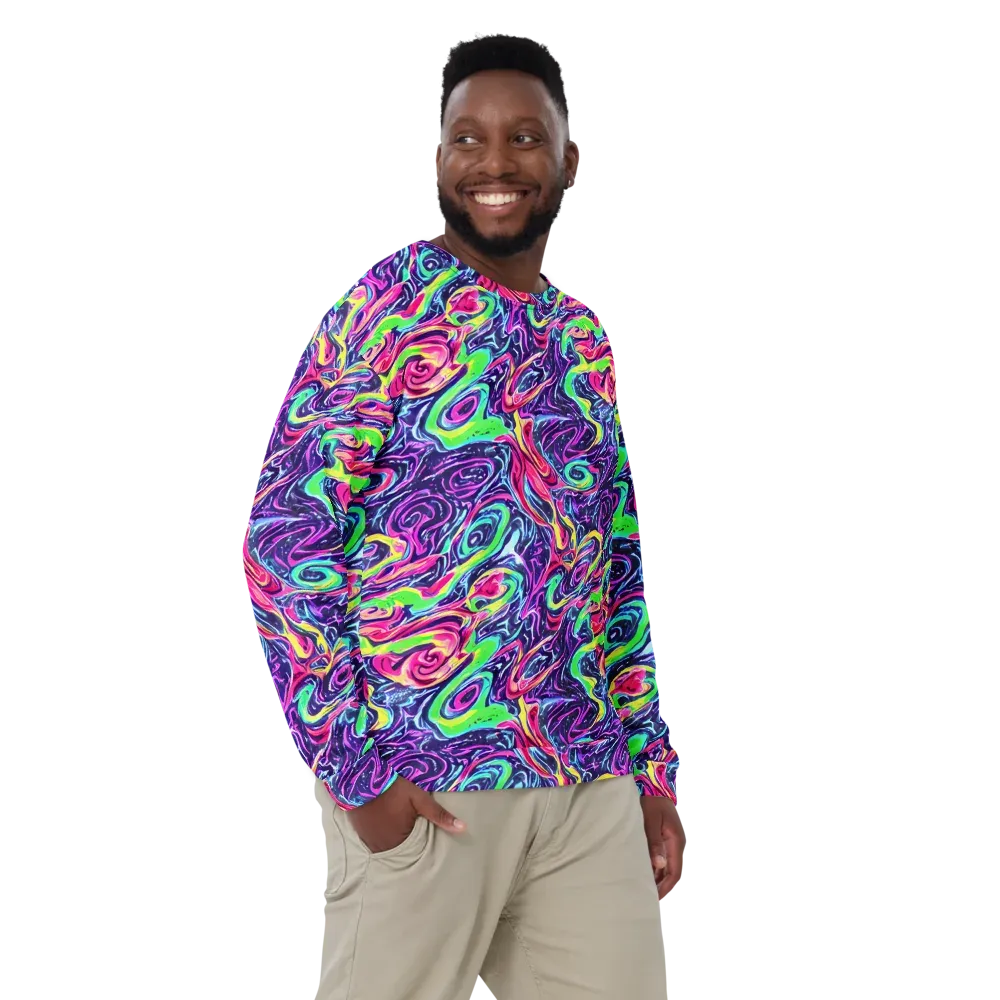 The Color Spiral on Sweatshirt — Front