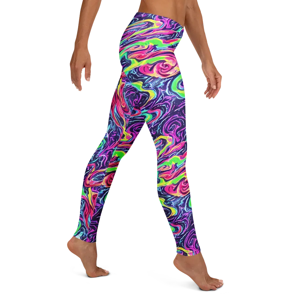 The Color Spiral on Leggings — Right