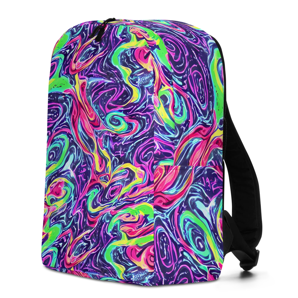 The Color Spiral on Minimalist Backpack — Left
