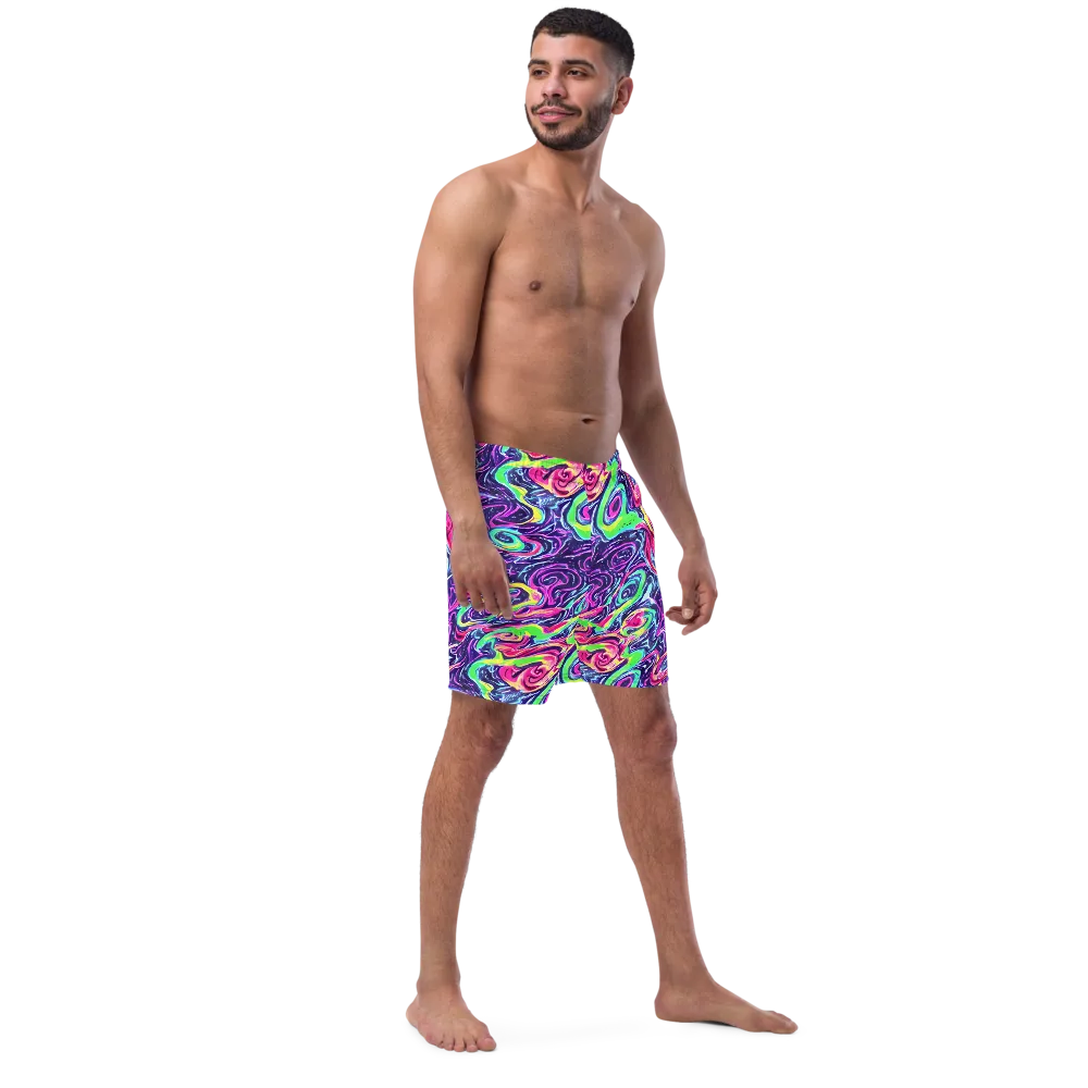 The Color Spiral on Swim Trunks — Right Front