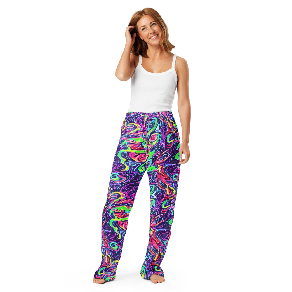 The Color Spiral on Women's Pajama Pants — Front