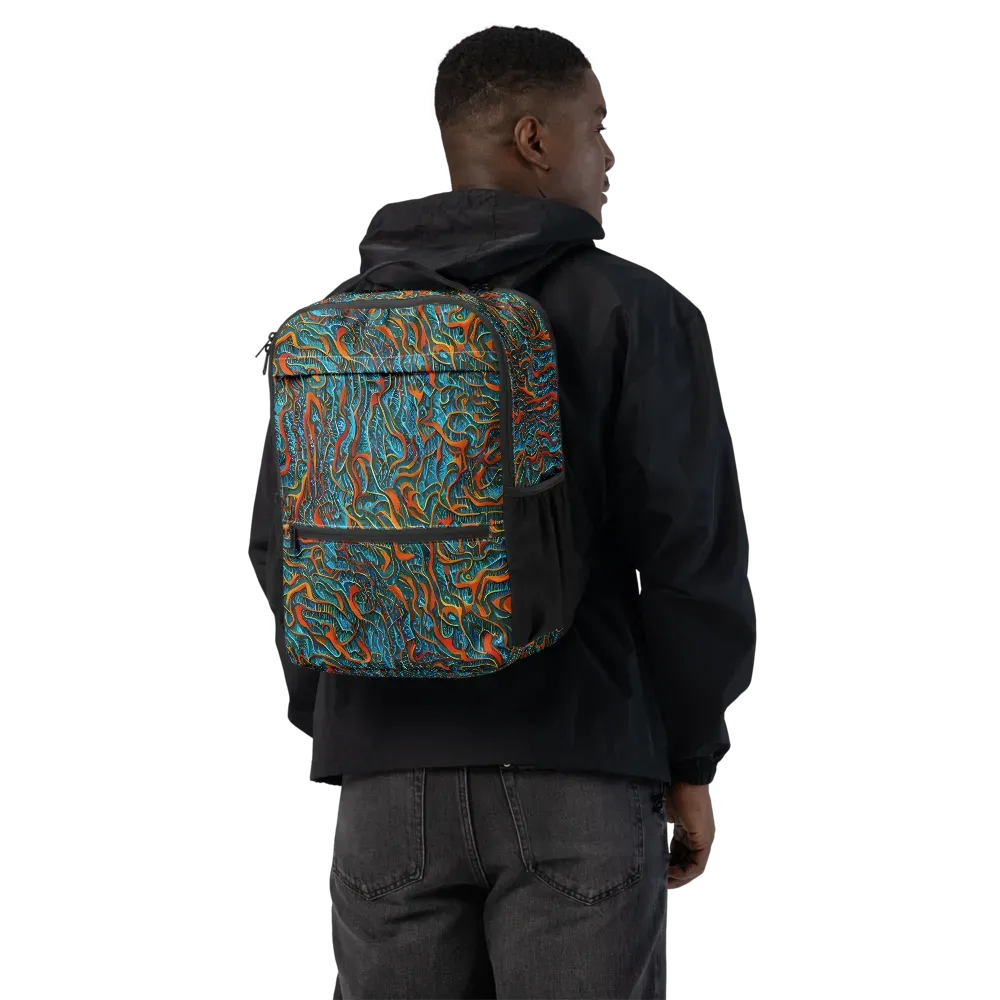 Inferno Aquatic on Utility Backpack — Back