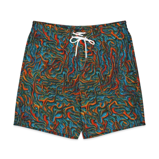 Inferno Aquatic on a Men's Board Shorts