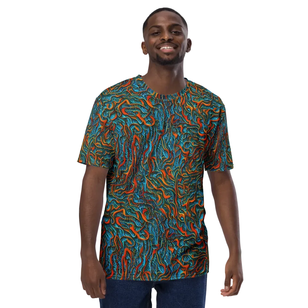Inferno Aquatic on Men's Crew Neck T-Shirt — Front