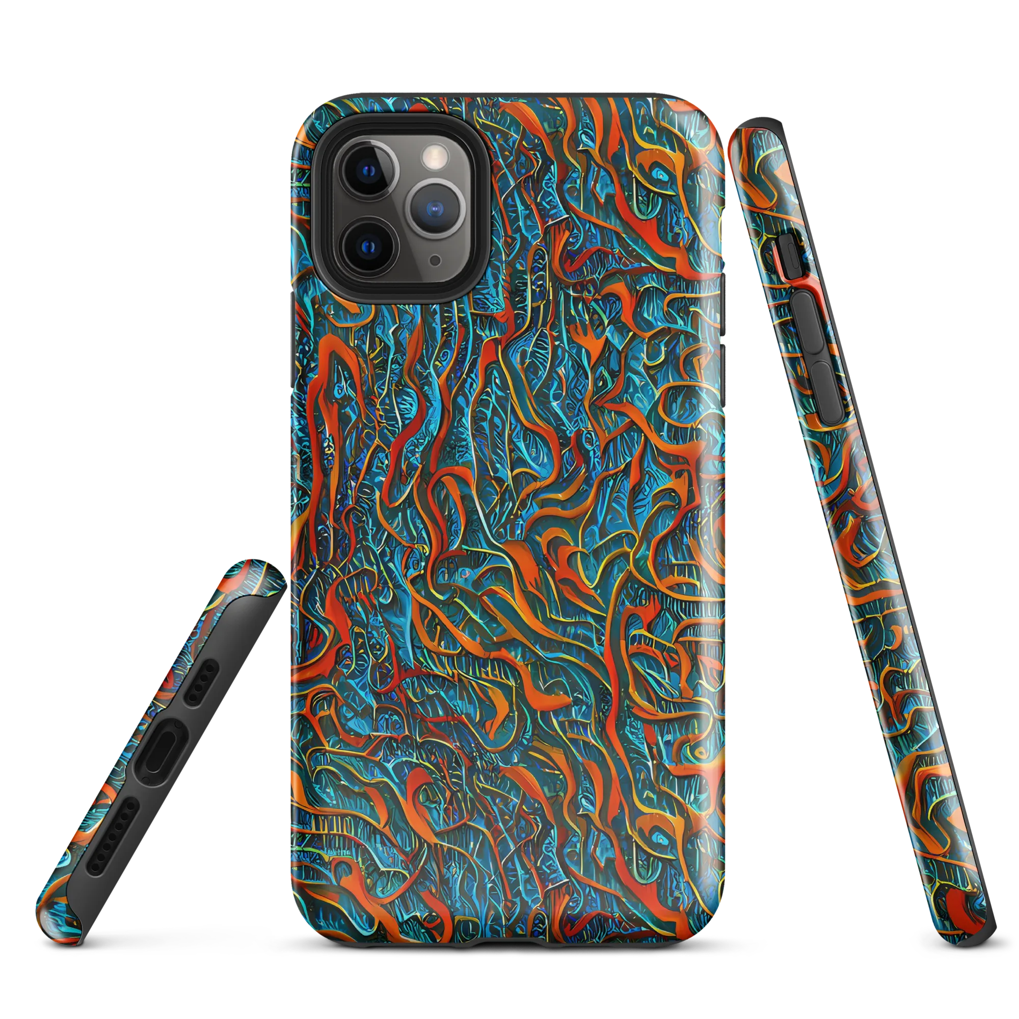 Inferno Aquatic on Tough Case for iPhone® — Front