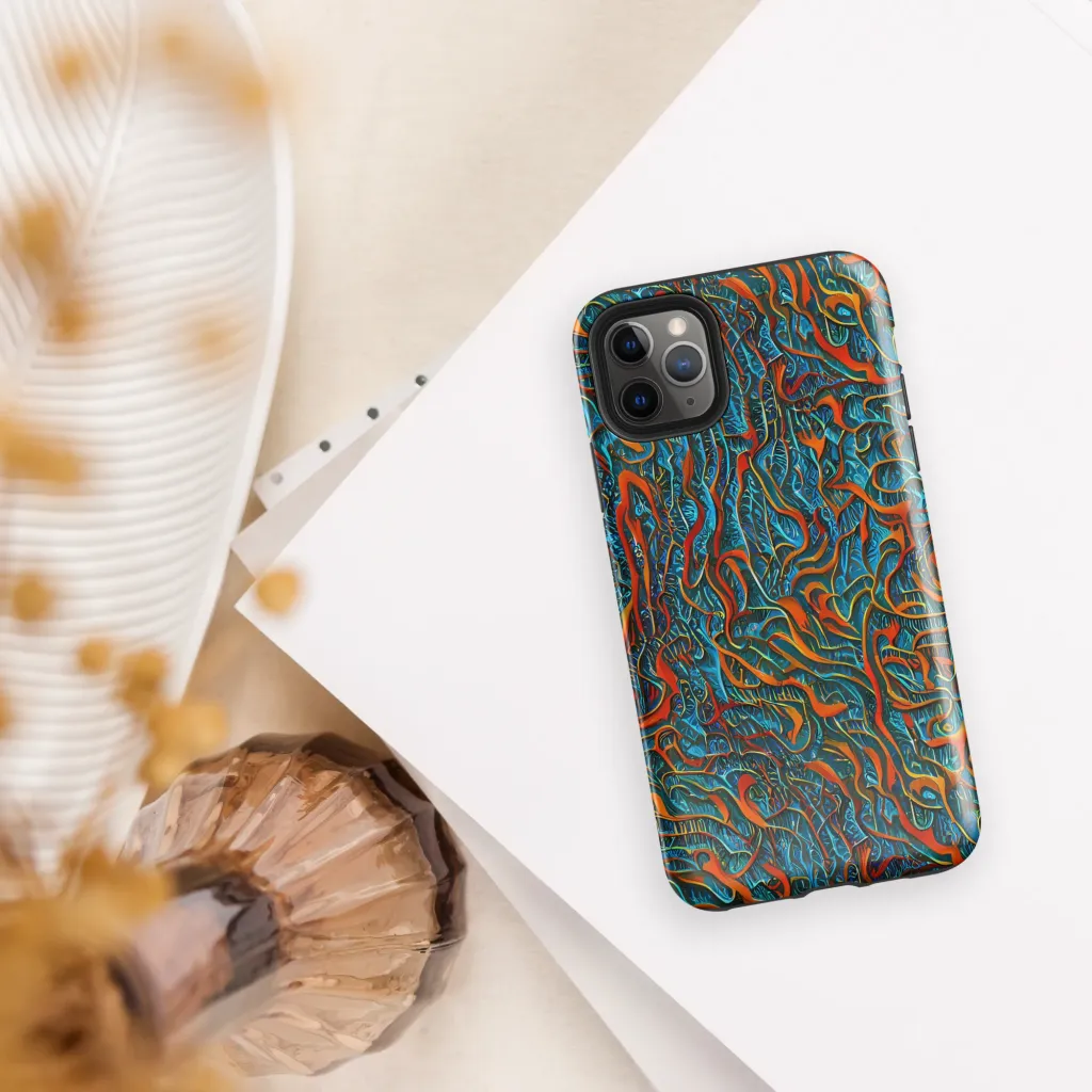 Inferno Aquatic on Tough Case for iPhone® — Front