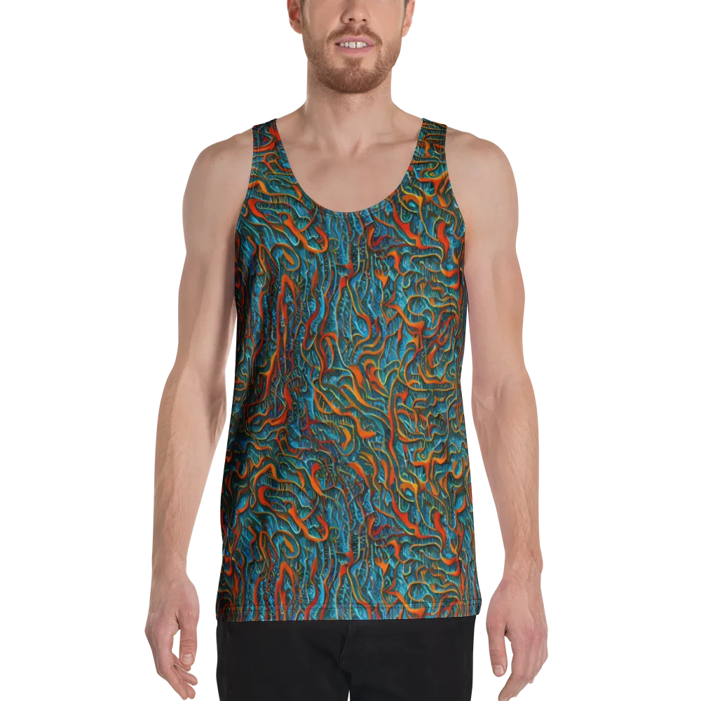 Inferno Aquatic on Men's Tank Top — Front