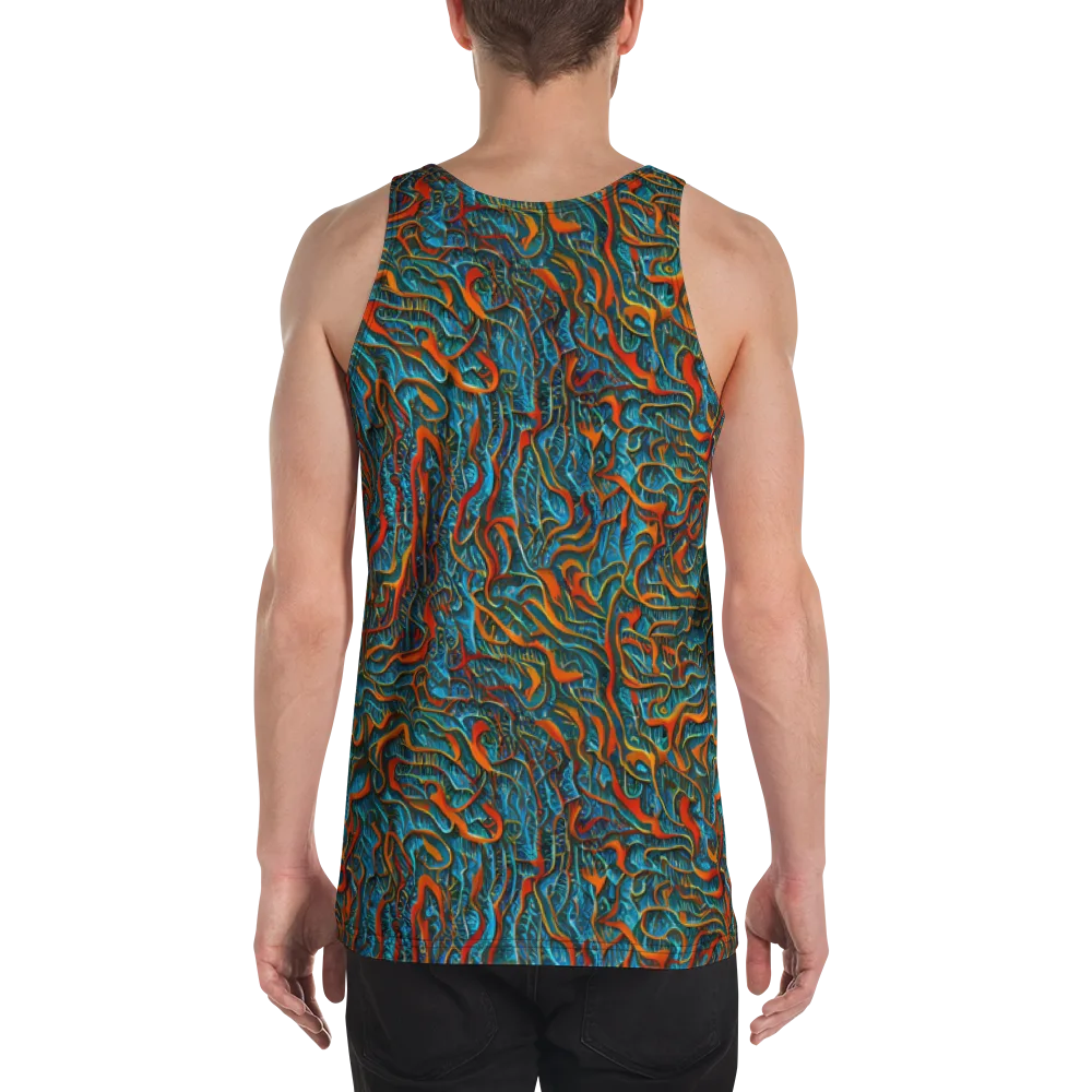Inferno Aquatic on Men's Tank Top — Back